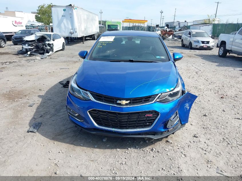 2017 Chevrolet Cruze Lt Auto VIN: 3G1BE6SM8HS513376 Lot: 40378876