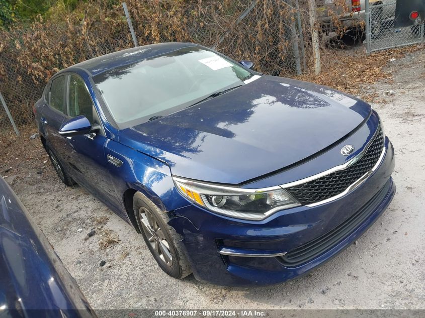 5XXGT4L13GG075267 2016 Kia Optima Lx Turbo