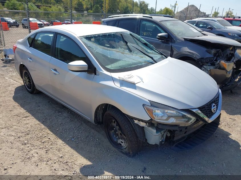 2017 Nissan Sentra Sv VIN: 3N1AB7AP0HL666361 Lot: 40378917