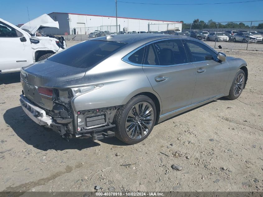 VIN JTHB51FF1J5005299 2018 Lexus LS 500 no.4