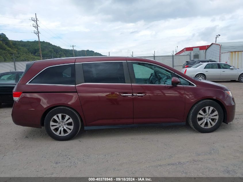 2016 Honda Odyssey Ex-L VIN: 5FNRL5H6XGB136099 Lot: 40378945