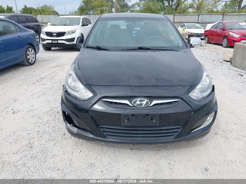 2013 Hyundai Accent Gls VIN: KMHCU4AE0DU342383 Lot: 40378985