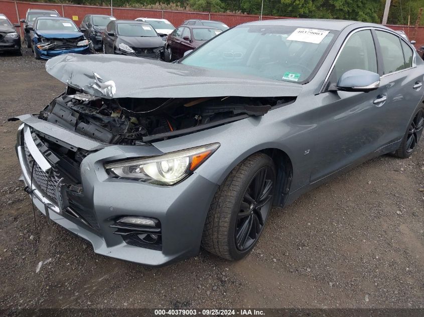 2014 Infiniti Q50 Premium VIN: JN1BV7AR1EM697925 Lot: 40379003