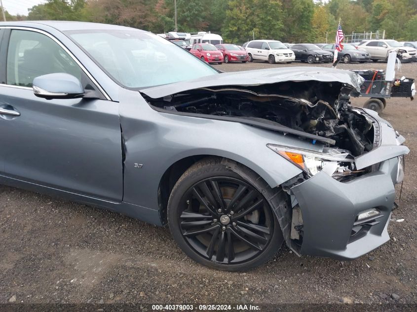 2014 Infiniti Q50 Premium VIN: JN1BV7AR1EM697925 Lot: 40379003