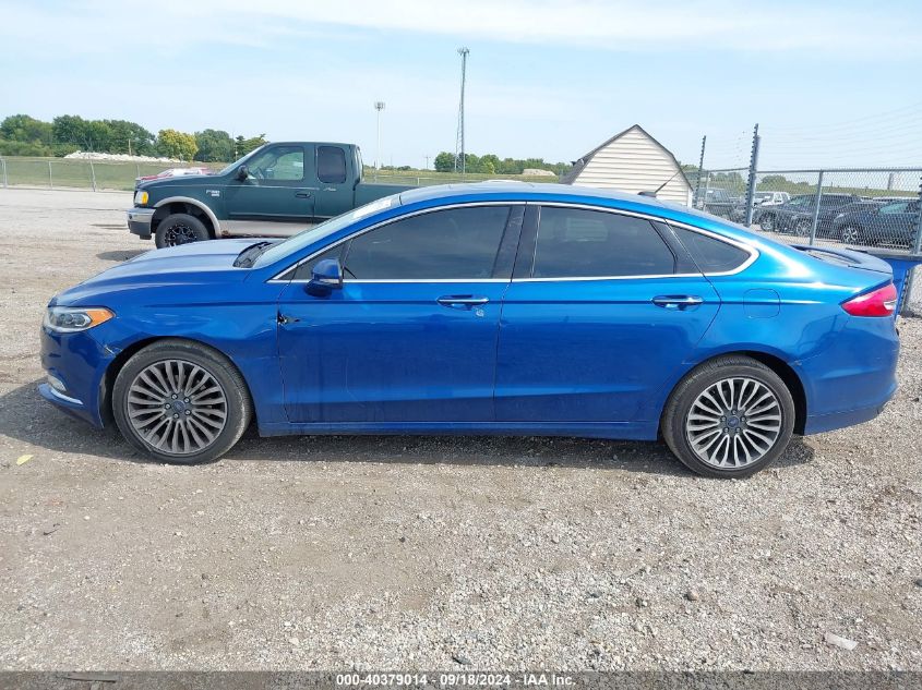 2018 FORD FUSION TITANIUM - 3FA6P0D98JR188434