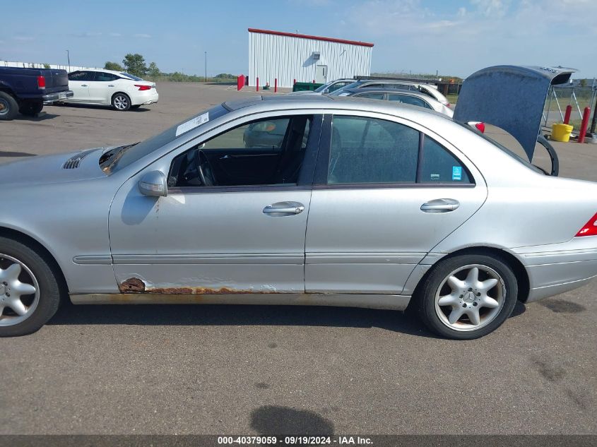 2004 Mercedes-Benz C 320 4Matic VIN: WDBRF84J34F532593 Lot: 40379059