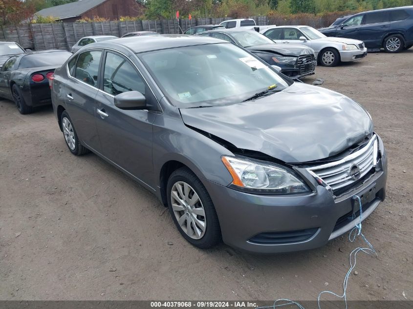 2015 Nissan Sentra S VIN: 3N1AB7AP4FY369092 Lot: 40379068