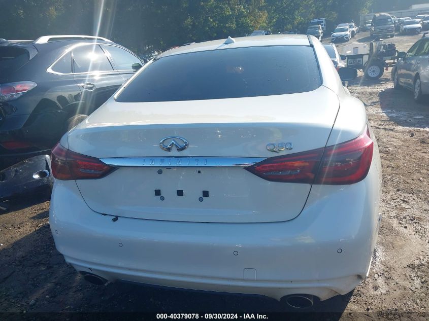 2023 Infiniti Q50 Luxe VIN: JN1EV7BP4PM511162 Lot: 40379078