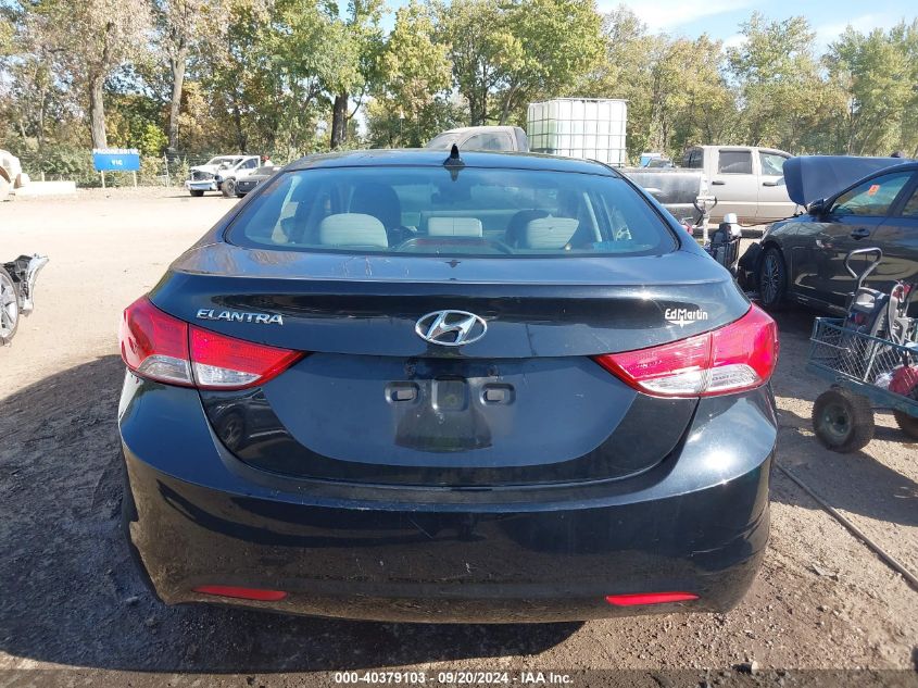 2013 Hyundai Elantra Gls VIN: 5NPDH4AE7DH413120 Lot: 40379103