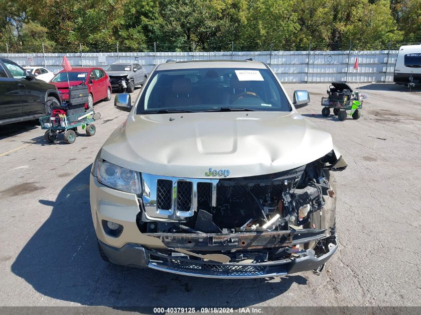 2011 Jeep Grand Cherokee Overland VIN: 1J4RR6GGXBC628940 Lot: 40379125