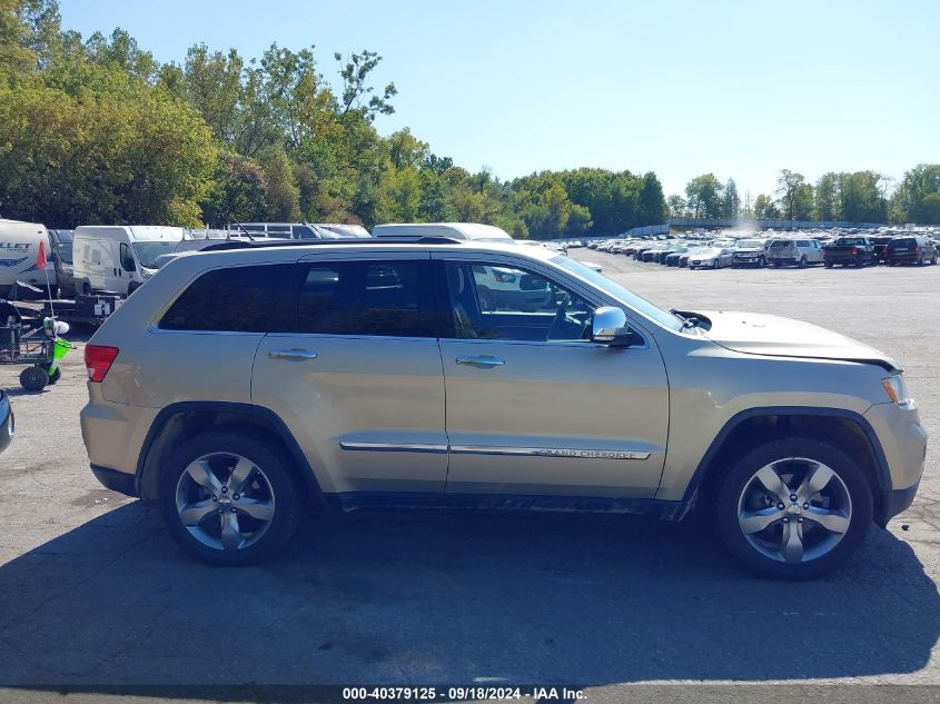 2011 Jeep Grand Cherokee Overland VIN: 1J4RR6GGXBC628940 Lot: 40379125