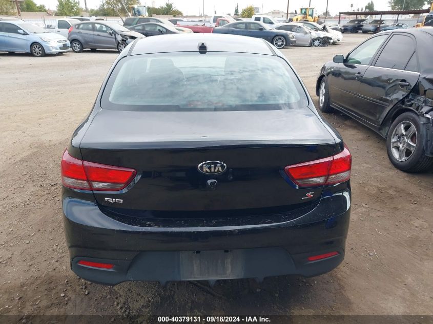 2019 Kia Rio S VIN: 3KPA24AB7KE228562 Lot: 40379131