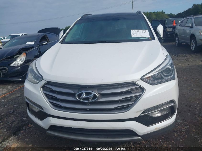 2017 Hyundai Santa Fe Sport 2.4L VIN: 5NMZU3LBXHH038275 Lot: 40379141