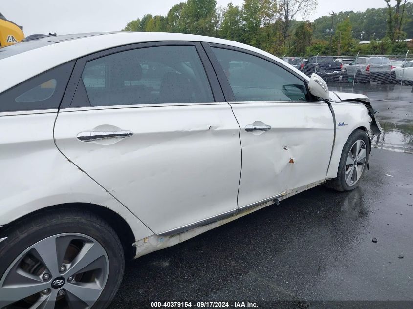 2012 Hyundai Sonata Hybrid VIN: KMHEC4A40CA040949 Lot: 40379154