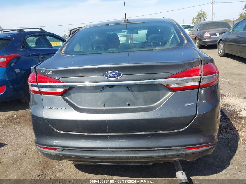 2017 Ford Fusion Se VIN: 3FA6P0H79HR201176 Lot: 40379160