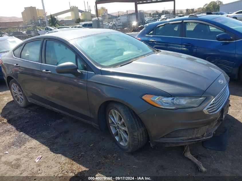 VIN 3FA6P0H79HR201176 2017 Ford Fusion, SE no.1