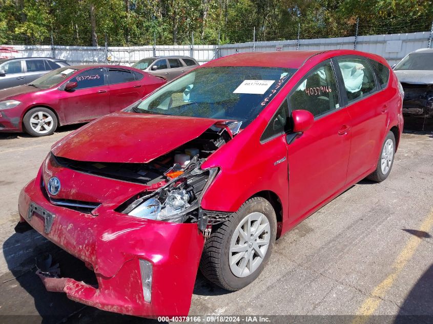 VIN JTDZN3EU2D3238362 2013 TOYOTA PRIUS V no.2