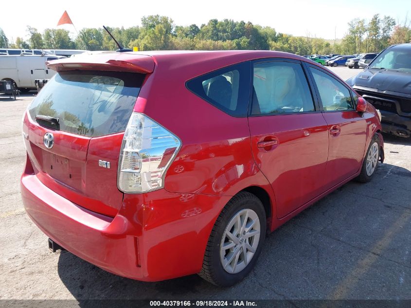 VIN JTDZN3EU2D3238362 2013 TOYOTA PRIUS V no.4