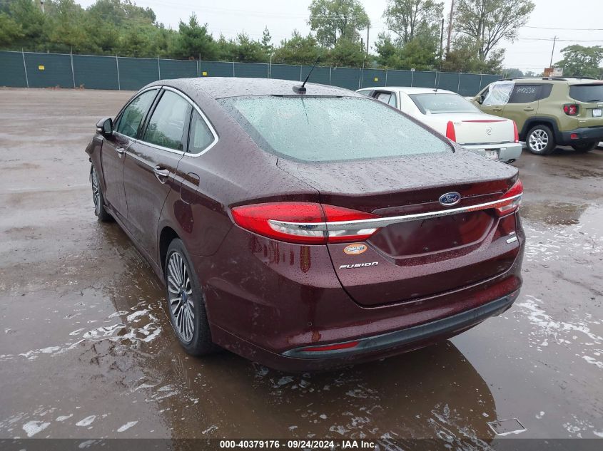 2017 FORD FUSION SE - 3FA6P0HD6HR215008