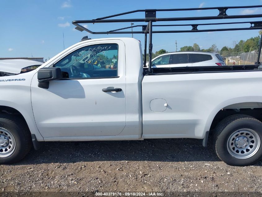 2022 Chevrolet Silverado 1500 2Wd Regular Cab Long Bed Wt VIN: 3GCNAAED1NG683348 Lot: 40379178