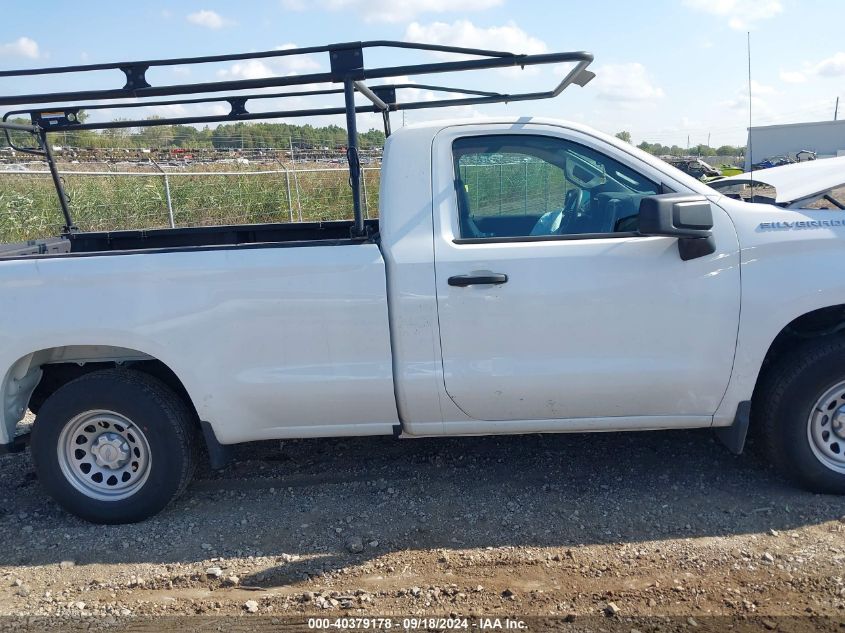 2022 Chevrolet Silverado 1500 2Wd Regular Cab Long Bed Wt VIN: 3GCNAAED1NG683348 Lot: 40379178