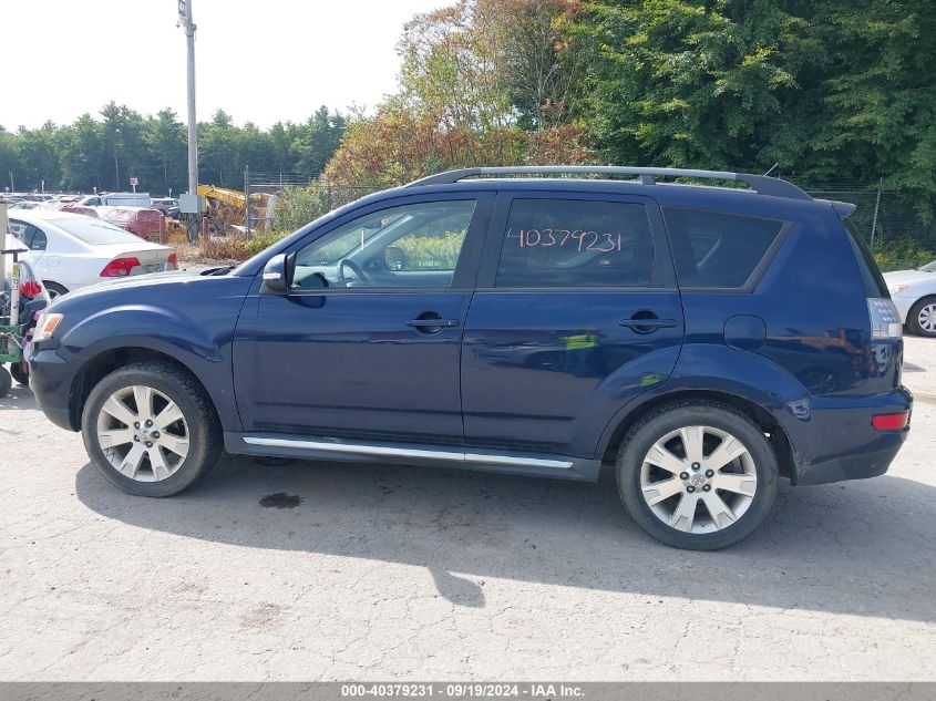 2012 Mitsubishi Outlander Se VIN: JA4JT3AW2CU002677 Lot: 40379231