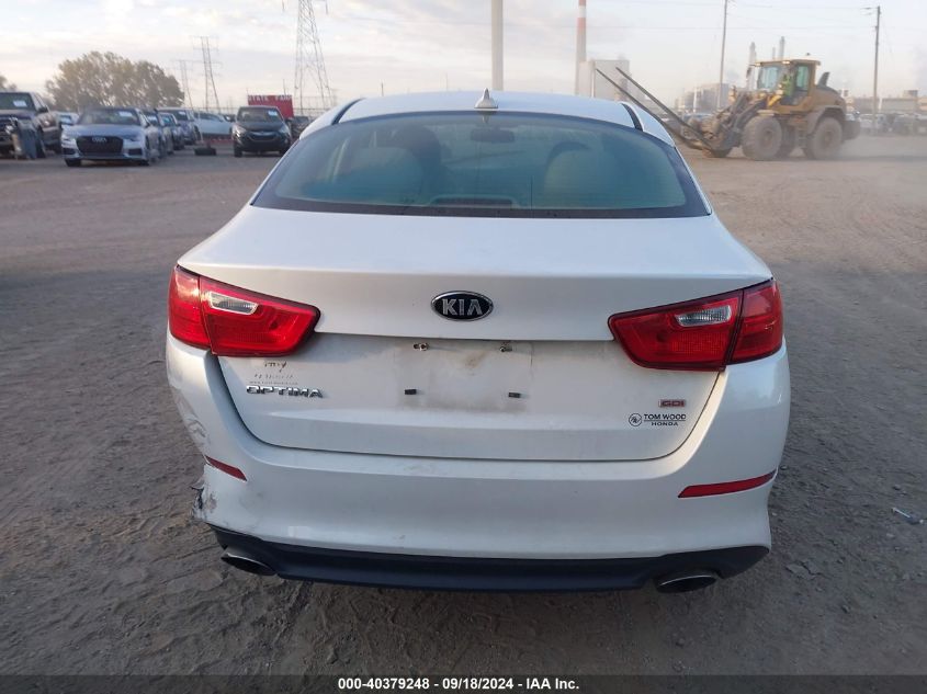 2015 Kia Optima Lx VIN: KNAGM4A76F5559616 Lot: 40379248