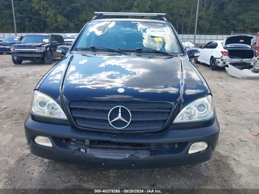 4JGAB54E03A371977 2003 Mercedes-Benz Ml 320