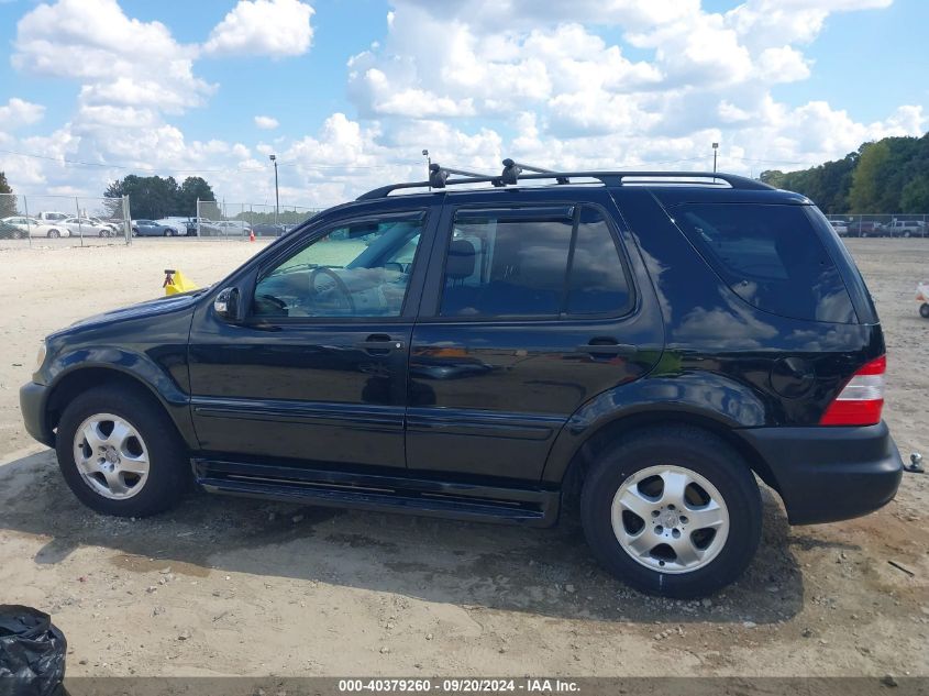 4JGAB54E03A371977 2003 Mercedes-Benz Ml 320