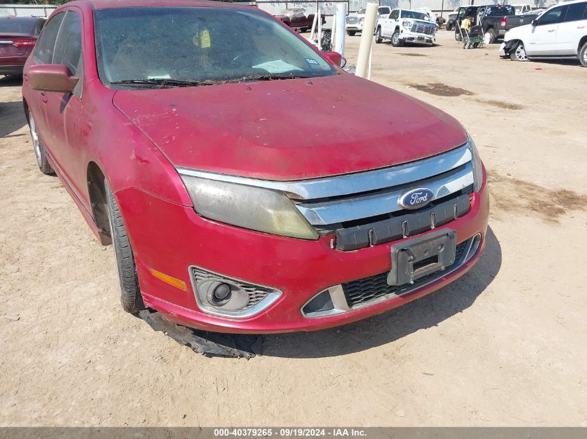 2010 Ford Fusion Sport VIN: 3FAHP0KC5AR348664 Lot: 40379265