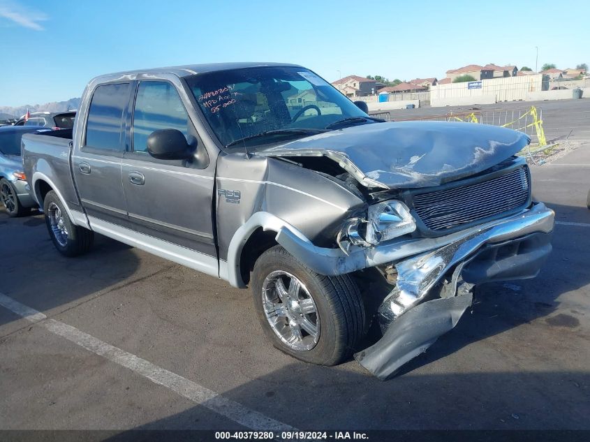 2002 Ford F-150 Lariat/Xlt VIN: 1FTRW07L32KA48735 Lot: 40379280