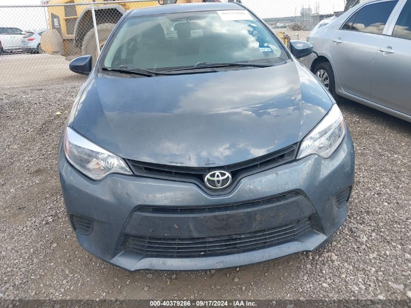 2014 Toyota Corolla Le VIN: 5YFBURHE3EP147993 Lot: 40379286