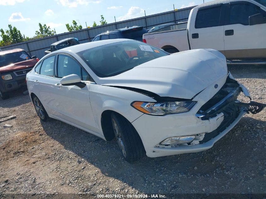 VIN 3FA6P0HD1HR193483 2017 Ford Fusion, SE no.1