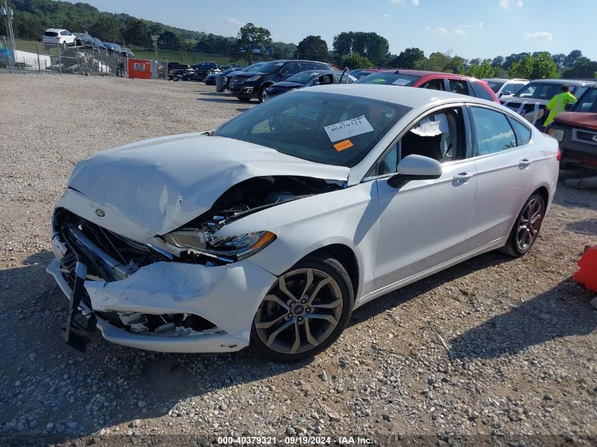 2017 FORD FUSION SE - 3FA6P0HD1HR193483