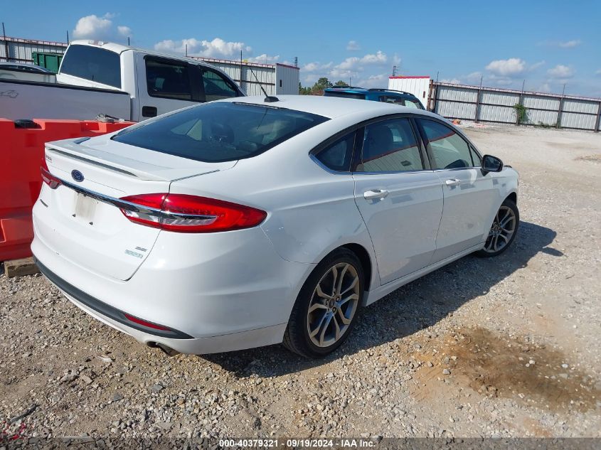 VIN 3FA6P0HD1HR193483 2017 Ford Fusion, SE no.4