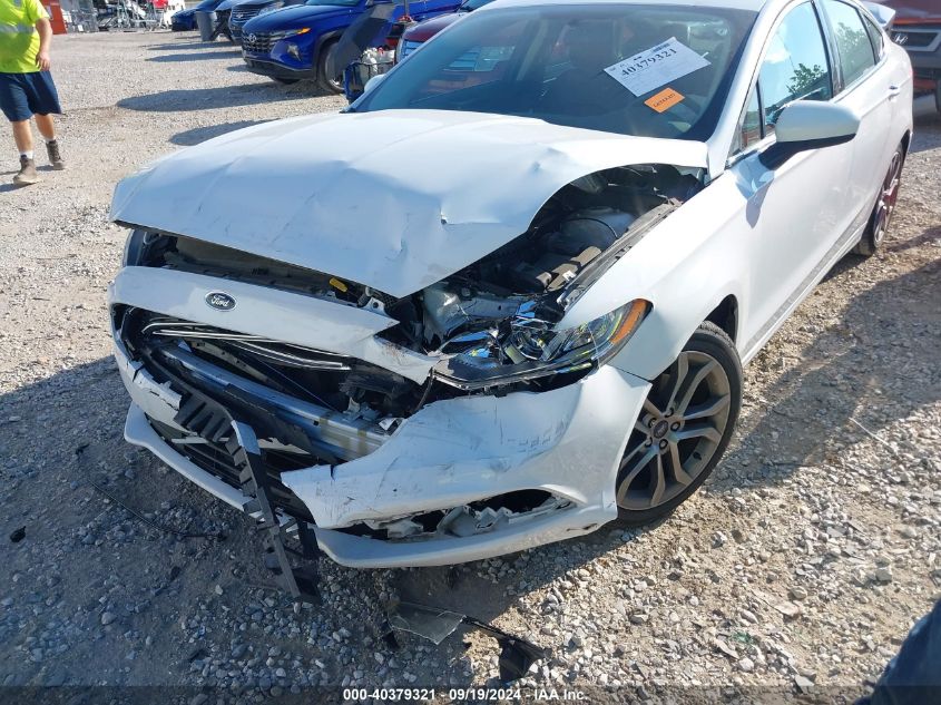 VIN 3FA6P0HD1HR193483 2017 Ford Fusion, SE no.6