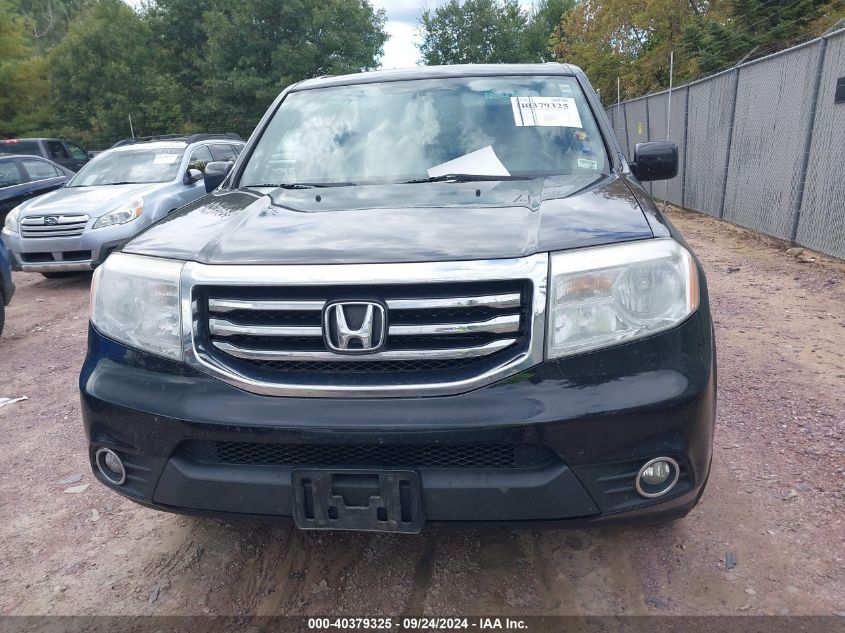 2013 Honda Pilot Ex-L VIN: 5FNYF4H52DB048776 Lot: 40379325