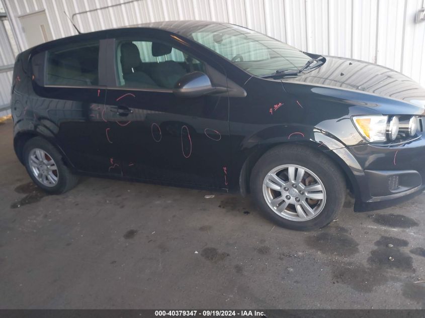 2014 Chevrolet Sonic Lt Auto VIN: 1G1JC6SH2E4219570 Lot: 40379347