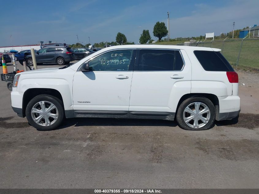 2017 GMC Terrain Sl VIN: 2GKALLEK0H6253768 Lot: 40379355