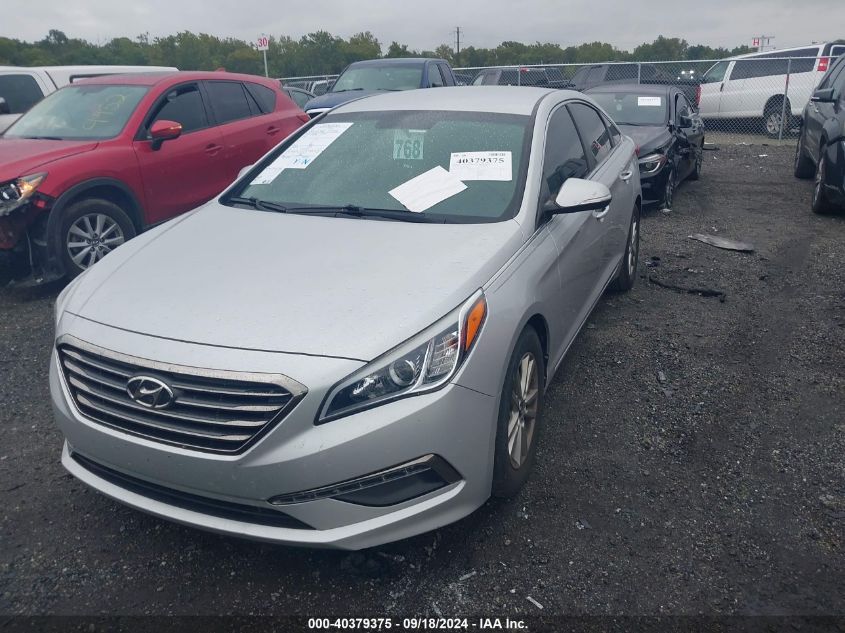 2015 Hyundai Sonata Eco VIN: 5NPE24AA9FH115545 Lot: 40379375