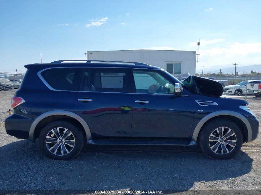 2018 Nissan Armada Platinum VIN: JN8AY2NC9JX502062 Lot: 40379384