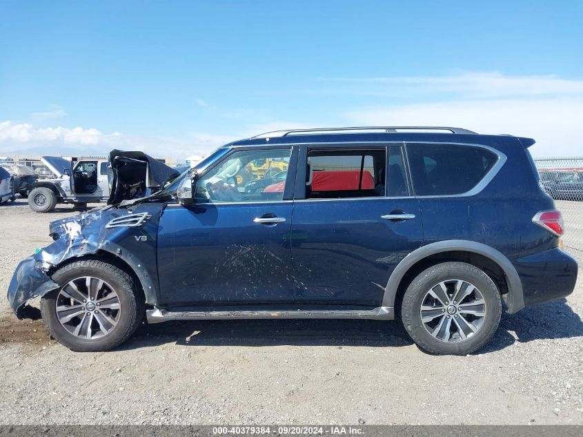 2018 Nissan Armada Platinum VIN: JN8AY2NC9JX502062 Lot: 40379384