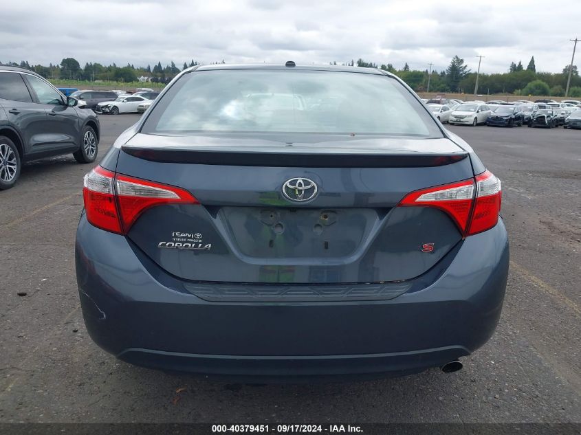 2016 Toyota Corolla S Plus VIN: 2T1BURHE8GC709115 Lot: 40379451