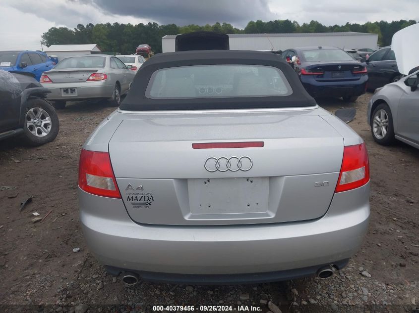 WAUAT48HX3K025751 2003 Audi A4 3.0