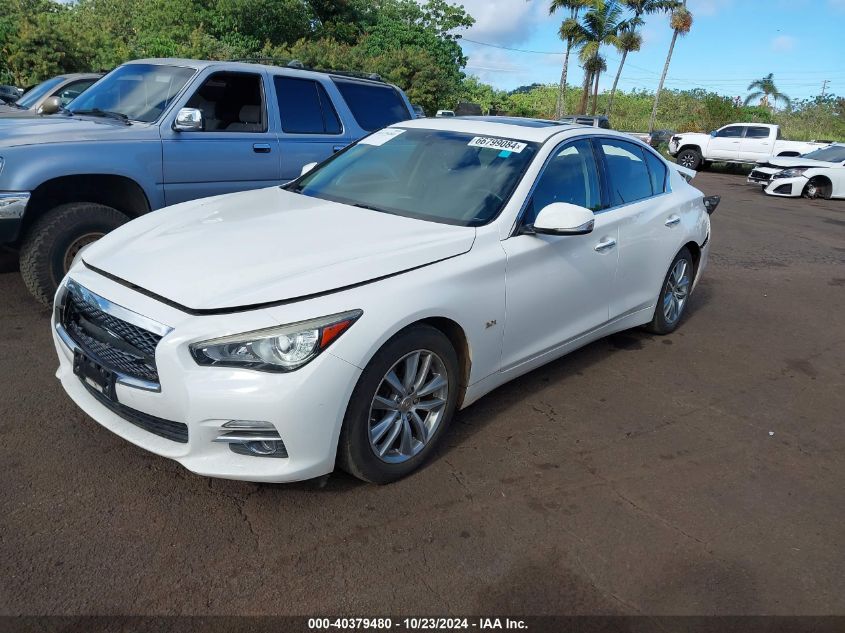 VIN JN1EV7AP9HM735398 2017 INFINITI Q50 no.2