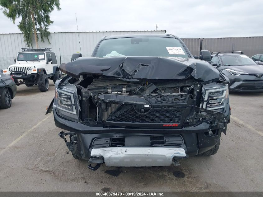 2021 Nissan Titan Xd Pro-4X 4X4 VIN: 1N6AA1FB9MN537133 Lot: 40379479