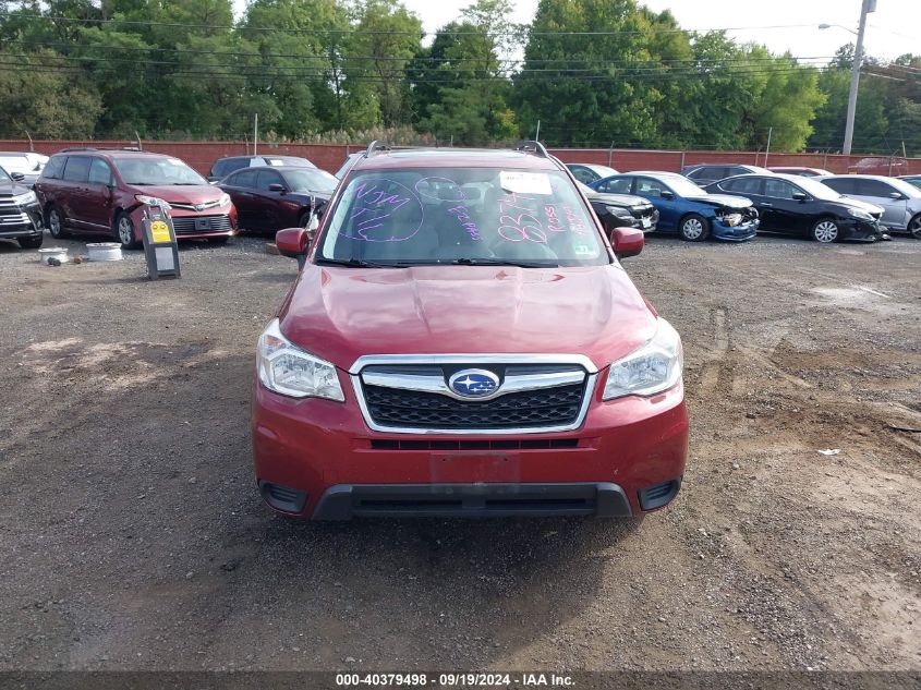 2014 Subaru Forester 2.5I Premium VIN: JF2SJAEC8EH551382 Lot: 40379498