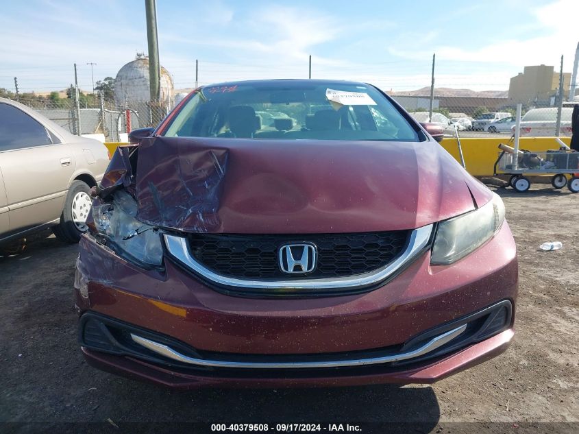 2015 Honda Civic Ex VIN: 19XFB2F82FE056549 Lot: 40379508