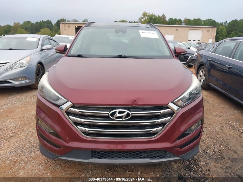 2016 Hyundai Tucson Limited/Sport And Eco/Se VIN: KM8J33A22GU109488 Lot: 40379544