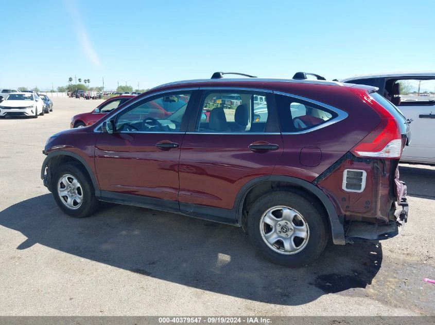 2014 Honda Cr-V Lx VIN: 5J6RM4H38EL118914 Lot: 40379547